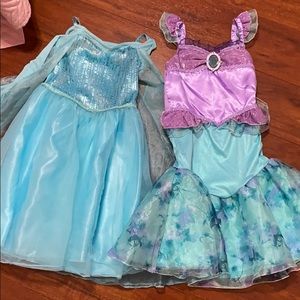 3T Disney princess dresses